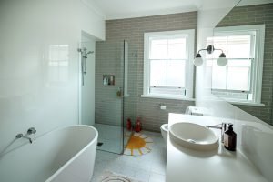 Modern bathroom interior